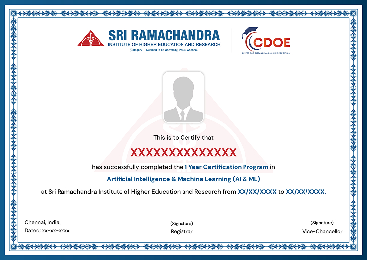 Artificial Intelligence & Machine Learning (AI & ML) Certificate
