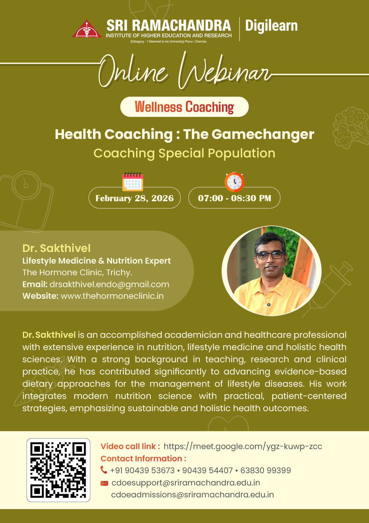 Wellness coaching webinar
