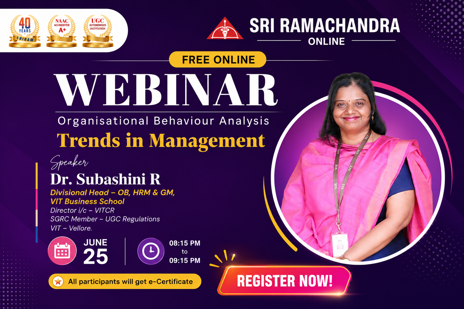 free online webinar