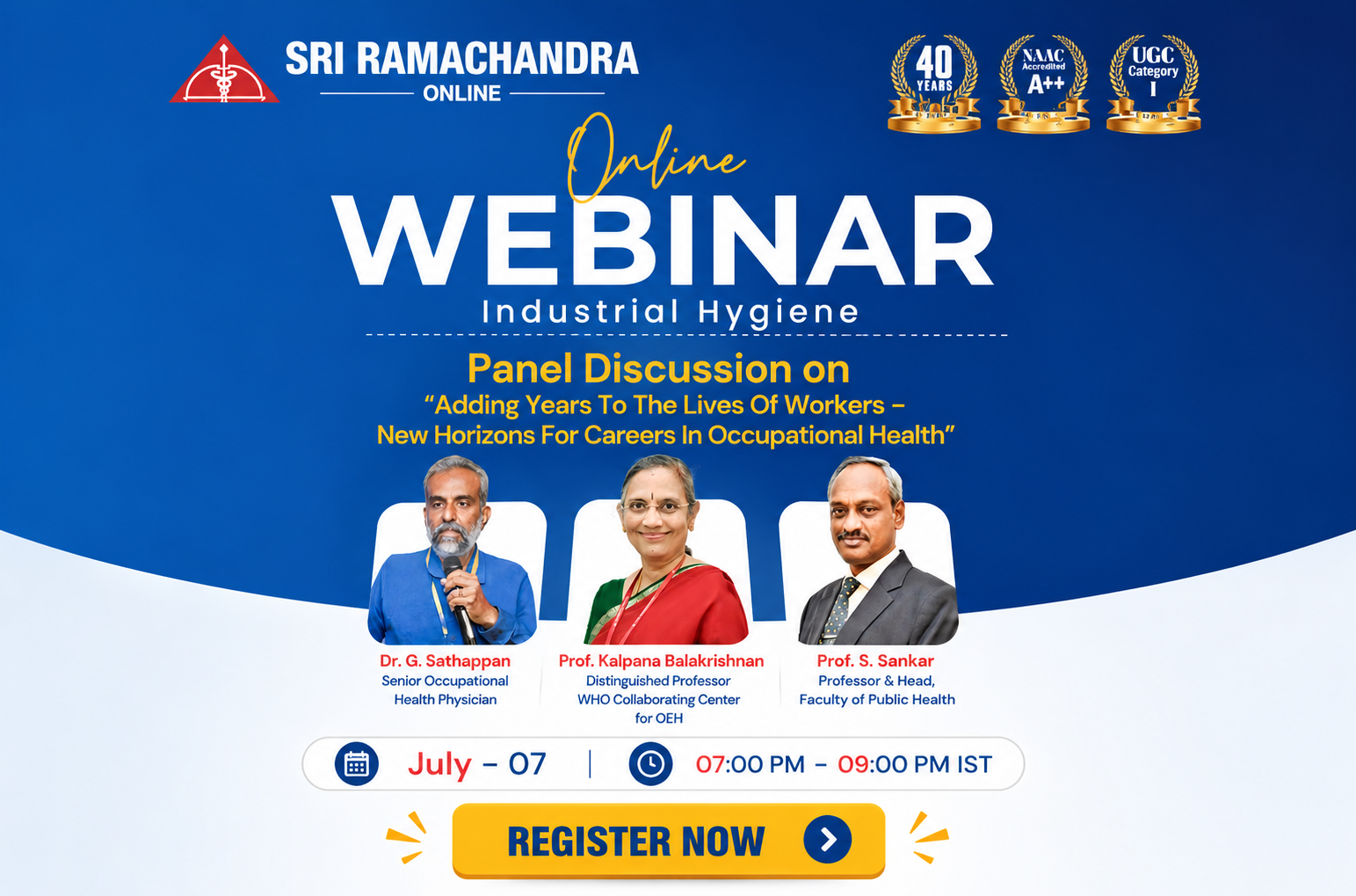 upcoming free online webinar