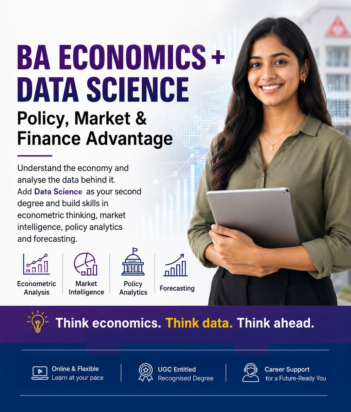 BA Economics + Data Science dual qualification