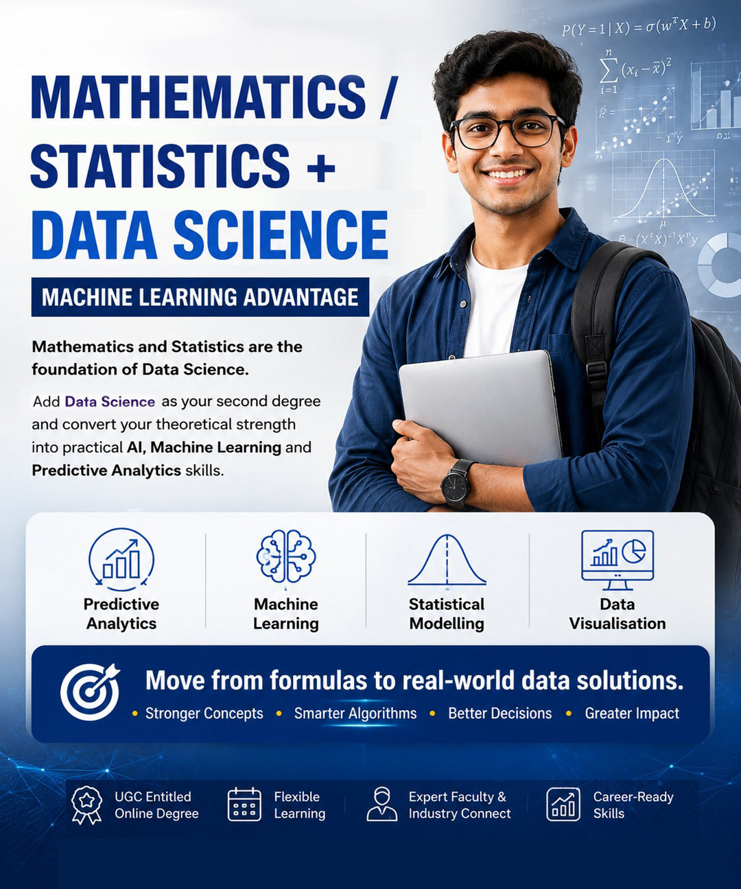 Mathematics/Statistics + Data Science dual qualification